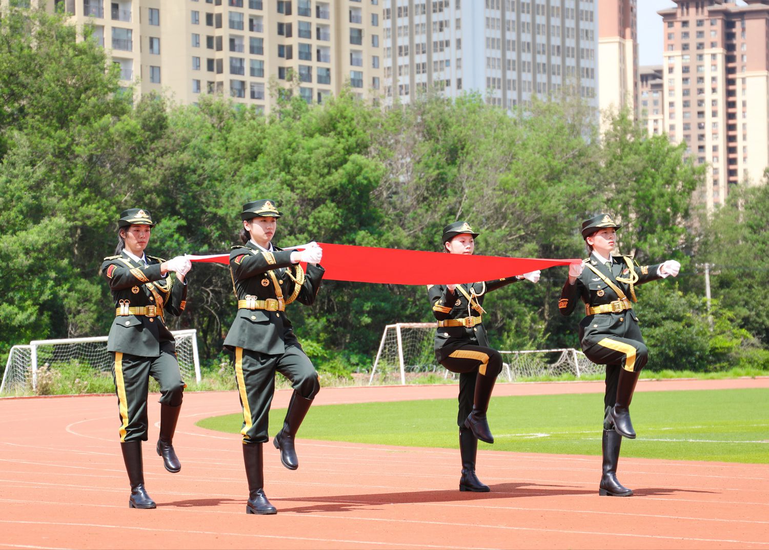 国旗护卫队训练